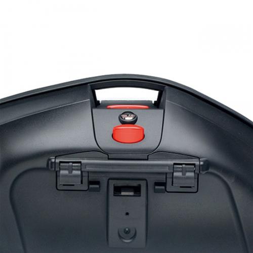 Coppia di valigie laterali V35 TECH Givi Nero Goffrato- Capacità 35 lt