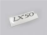 Targhetta LX50 adesiva resinata