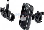 Midland MK-iPhone 4 Sistema di Montaggio Moto con Custodia Morbida, Nero