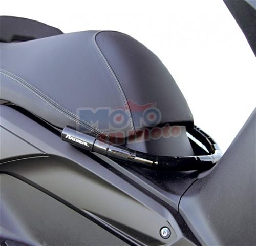 Radikal Lucchetto cavo a manubrio tipo serpentone RK1570 Nero