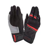 Guanti estivi Penna NERO ROSSO FLUO