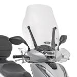 Lastra Parabrezza Givi D1155ST Per Honda SH 2017 - 2019 / Niu NQI / MQI / UQI GT