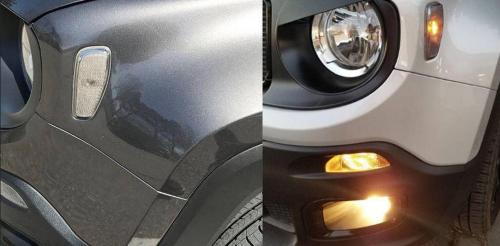 Coppia Modifica Frecce Jeep Renegade con Canbus Trasparente