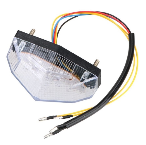 Stop a led con frecce e luce targa integrate