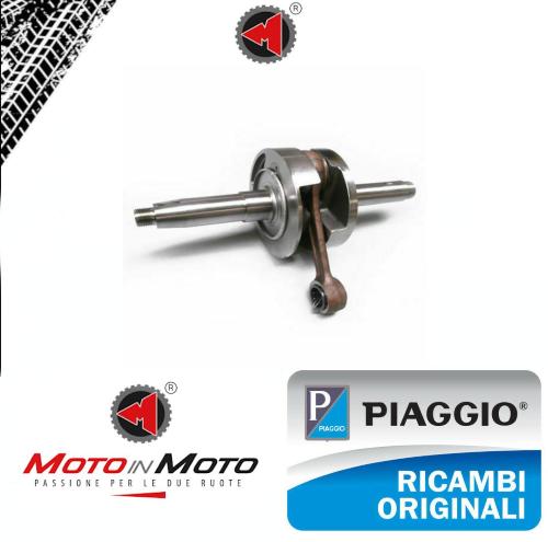 ALBERO MOTORE E CUSCINETTI DI BANCO ORIGINALI PIAGGIO APE 703 art.1996045 –  CICLOCAR SRL