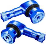 Valvole 90 in Alluminio Anodizzato Blu