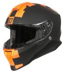 Casco Integrale Dinamo Contest Orange Black Matt