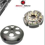 KIT CAMPANA E FRIZIONE PER MOTORI PIAGGIO 400 500 cc 4T