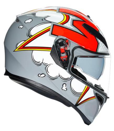 Casco integrale K-3 SV Multi MPLK Bubble Grey Taglia S