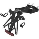 KIT PORTATARGA REGOLABILE CON CATADIOTTRO LUCE TARGA E SUPPORTO CATADIOTTRO