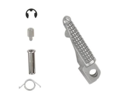 Pedane poggiapiedi anteriori complete specifiche per Kawasaki ZX-10R '06-'10