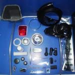 KIT RESTAURO RICAMBI ACCESSORI VESPA 50 R FARO TONDO