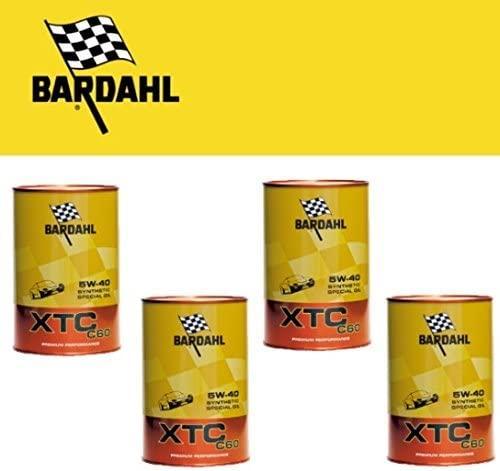 Olio motore auto Bardahl XTC C60 5W40 ACEA A3-B4-1 Litro : : Auto  e Moto