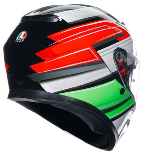 Casco Integrale K3 E2206 MPLK Wing Black / Italy 