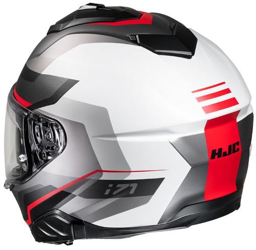 Casco intagrale i71 Nior Bianco Rosso Nero
