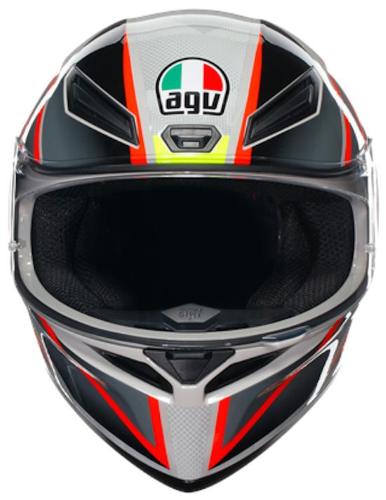 Casco Integrale K1 S E2206 Blipper Grey / Red