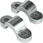 Kit Rialzi Spessori Risers Manubrio Moto ACCOSSATO Diametro 28mm RK124N +20mm
