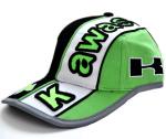 Cappellino modello Baseball Nero verde bianco Kawasaki