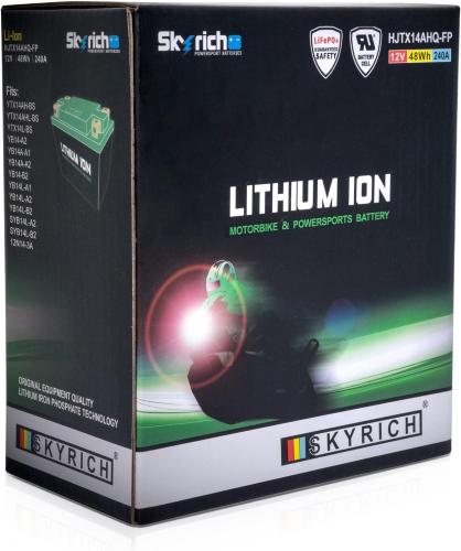 Batteria litio HJTX14AH-FP-SWIQ (YTX14AH-BS)