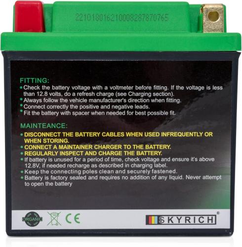 Batteria litio HJTX14AH-FP-SWIQ (YTX14AH-BS)