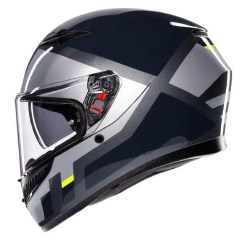Casco Integrale K3 E2206 MPLK Shade Taglia XS