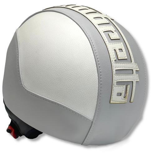 Casco con Scritta Lambretta intagliata
