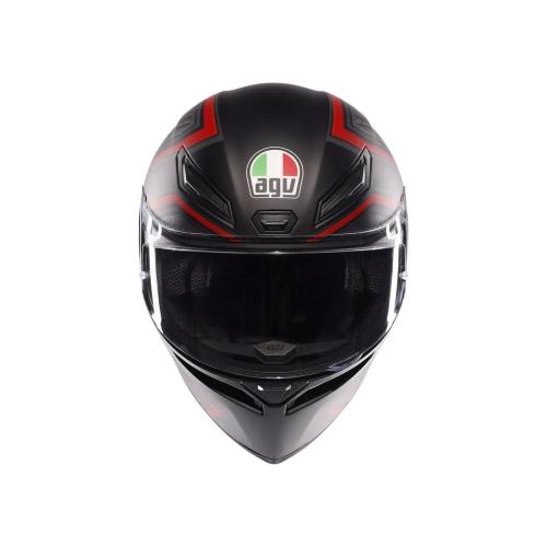 Casco Integrale K1 S Sling Matt Black / Red