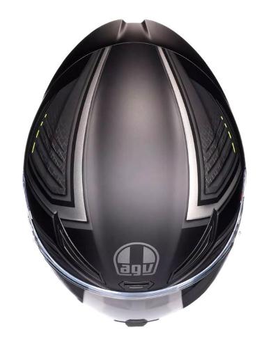 Casco Integrale K1 S Sling Matt Black / Grey