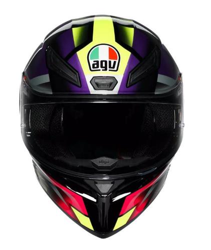 Casco Integrale K1 S Fastlap Black / Purple / Pink