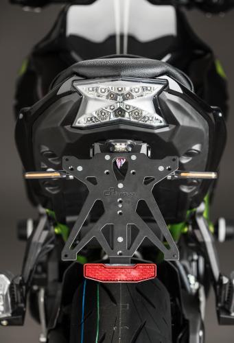 Kit Portatarga Regolabile Completo Lightech Per Suzuki GSX-8S / GSX-8R 2024
