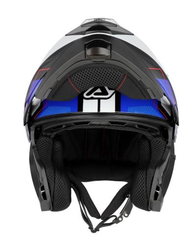 Casco Modulare Acerbis Mod. Serel Blu e Bianco Taglia XL