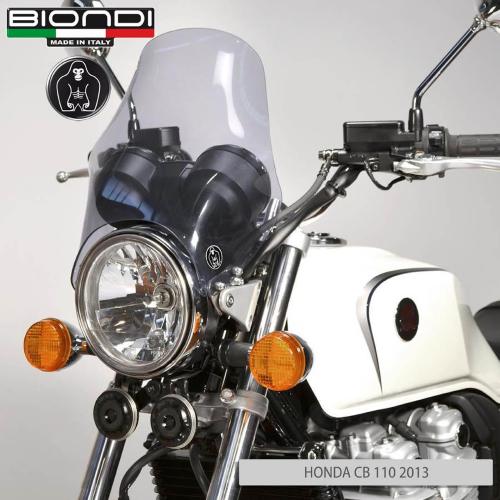 Cupolino Universale Per Moto Con Faro Tondo