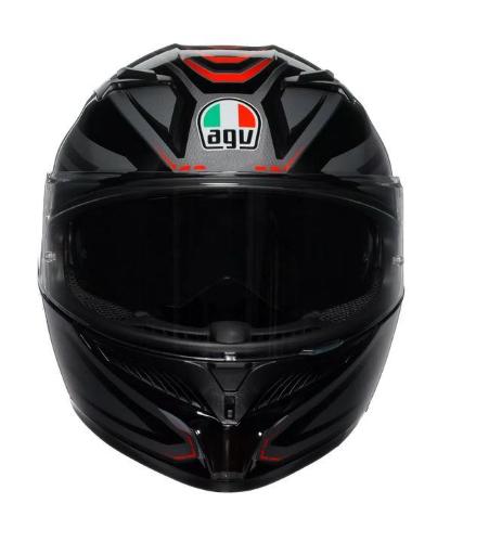 Casco Integrale AGV K3 Syth Nero / Rosso Tg M