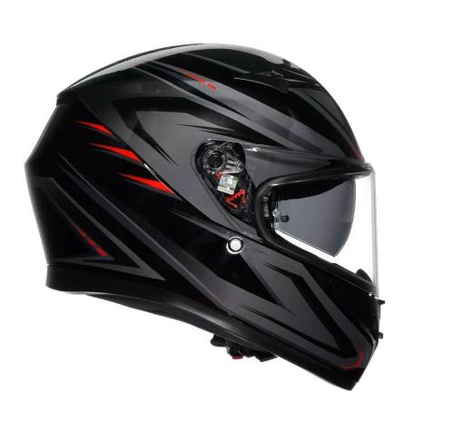 Casco Integrale AGV K3 Syth Nero / Rosso Tg M