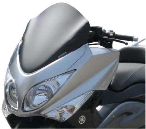 Cupolino Racing Nero Bisatinato per Yamaha-T-Max 500 4T dal 2008 fino al 2011