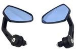 Specchietti Handle bar in alluminio con Vetri Antiriflesso
