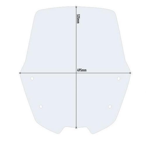 Lastra Parabrezza Givi per Kymco People S 125 / 150 / 200 cc 2020 - 2025