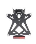 Kit portatarga regolabile luce targa e catadiottro con supporto per Ktm Superduke 990 2007 - 2011