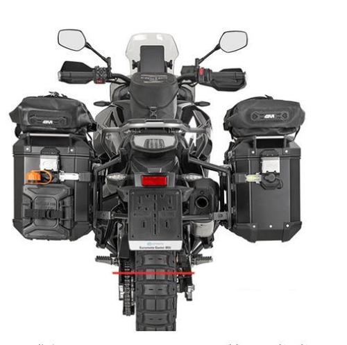 Portavaligie Laterale PL ONE-FIT Givi Specifico Per CFMOTO 800 MT-X 2025