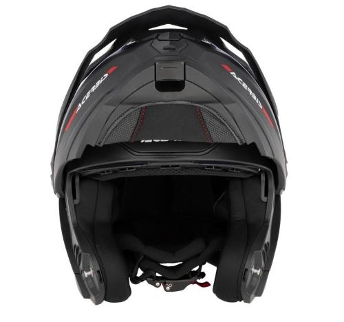 Casco Modulare Acerbis P/J Rider Nero Opaco Taglia XS