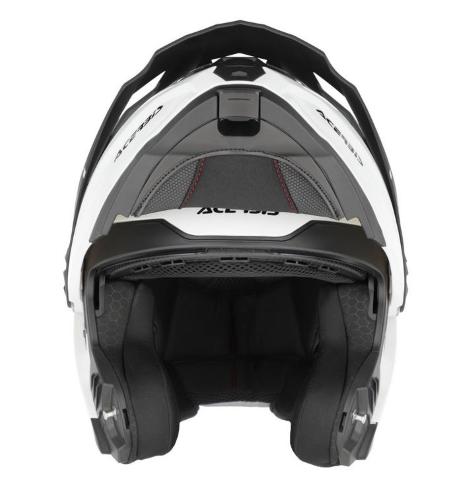 Casco Modulare Acerbis P/J Rider Bianco e Nero Taglia L