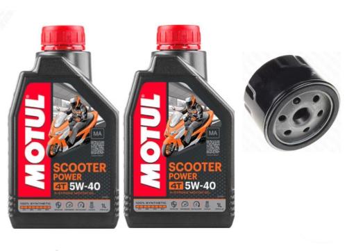 KIT TAGLIANDO MANUTENZIONE OLIO MOTUL E FILTRO OLIO