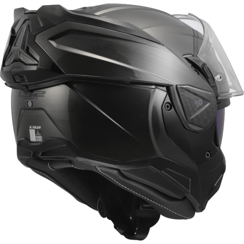 Casco Modulare Reversibile LS2 ADVANT II Jeans Grigio Titanium Taglia M