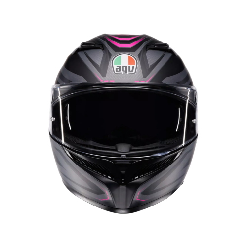 Casco Integrale AGV K3 Syth Nero / Rosa Opaco Taglia S