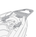 Attacco Supporto Portapacchi Bauletto Monolock Givi Per Zontes 368 E 2025