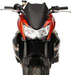 GEN-X Cupolino Naked Sport Touring completo di attacchi Nero per Kawasaki-Z 1000 dal 2007 fino al 2009