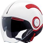 NEXX Casco jet SWITX SX.10 con doppia visiera S Rosso