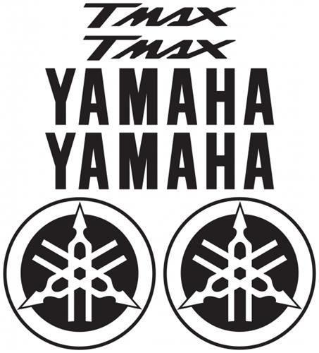 MIM-ADVKTMAX-BK - Kit adesivi YAMAHA Tmax - Moto In Moto