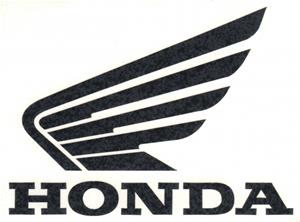 Adesivi intagliati ala Honda
