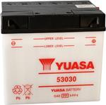 Yuasa - Batteria 53030 - L187Xl130Xh170 - Con Manutenzione - Fornita Senza Acido